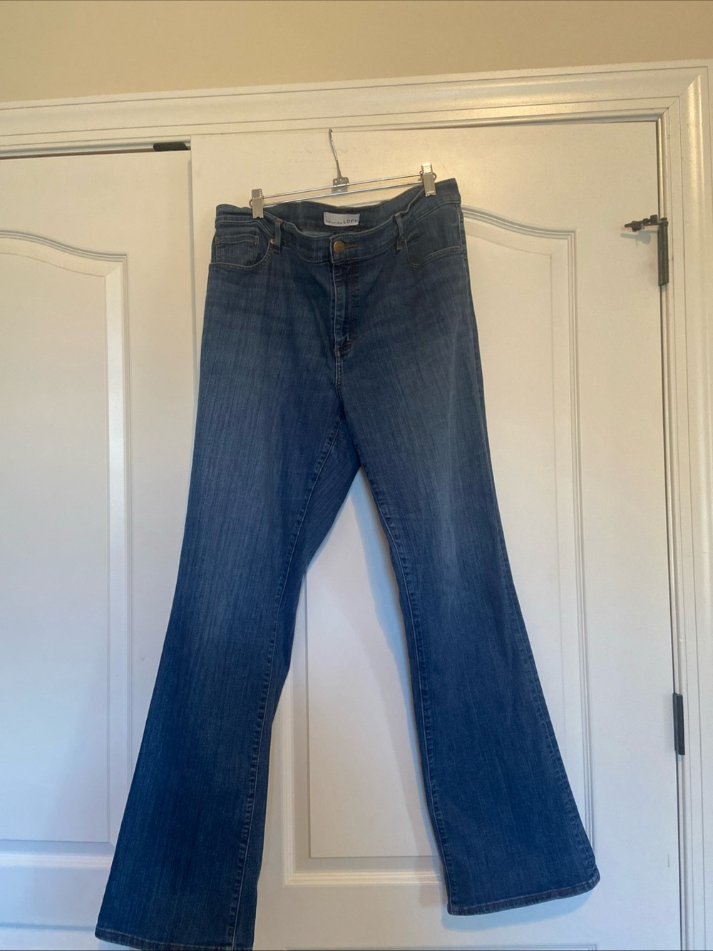 LOFT Denim Boot Cut Jeans in Medium Blue